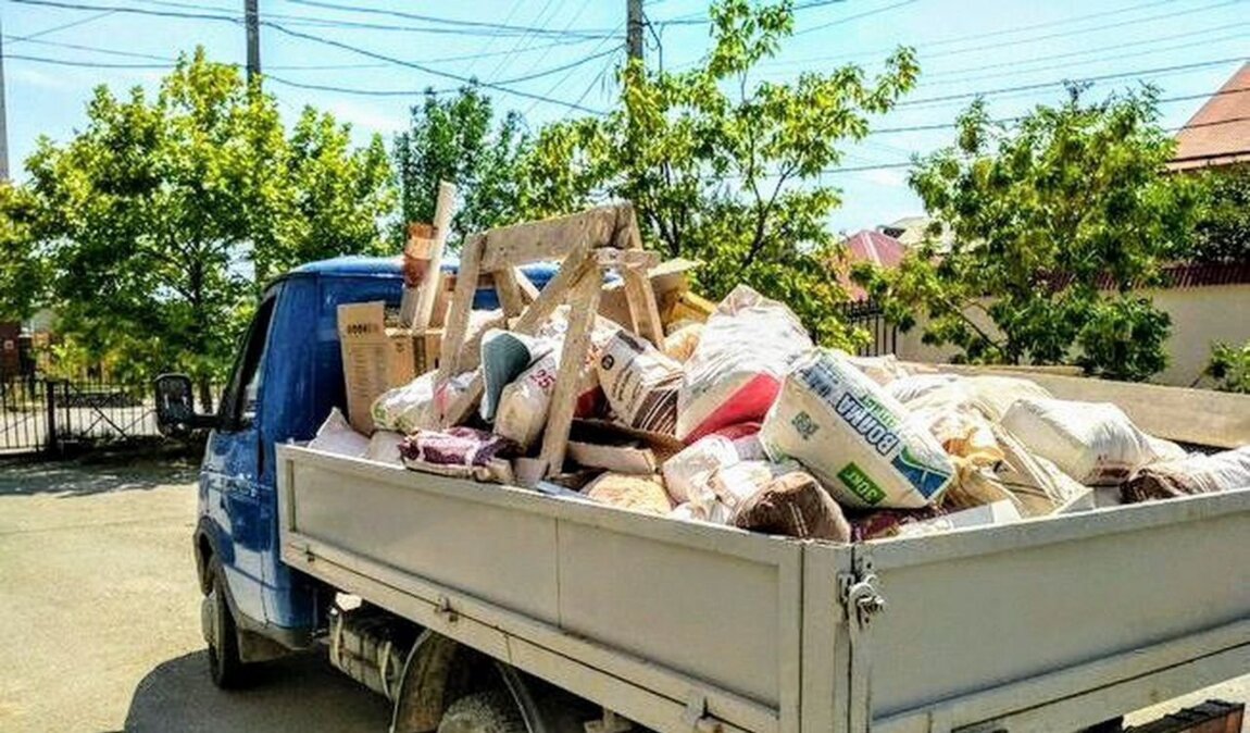 Вывоз мусора Газелью в Новороссийске в октябре