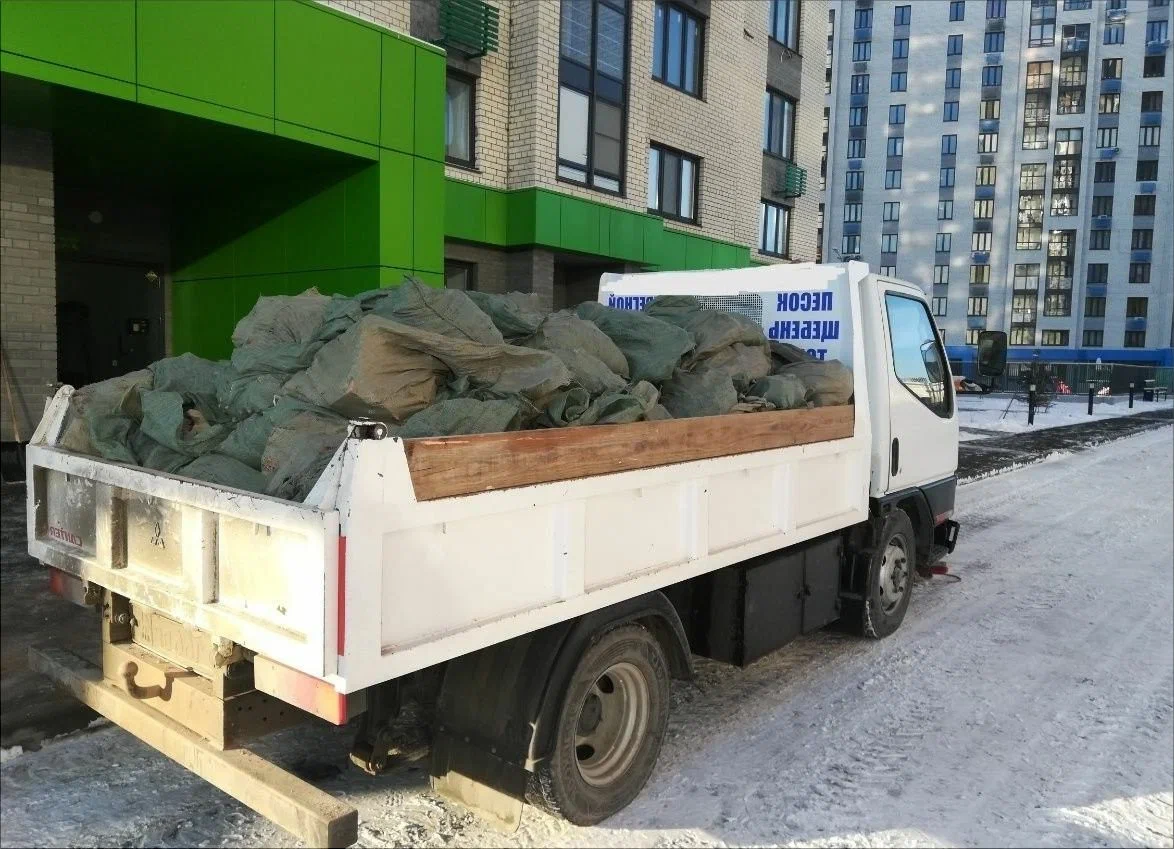 Вывоз мусора грузовым фургоном 3 тонны в Новороссийске — цена от 1378 руб., ПроМусор
