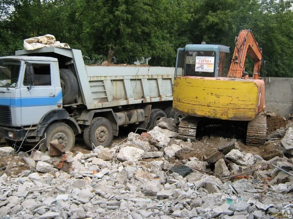 Вывоз бетонного боя и утилизация в Новороссийске в октябре